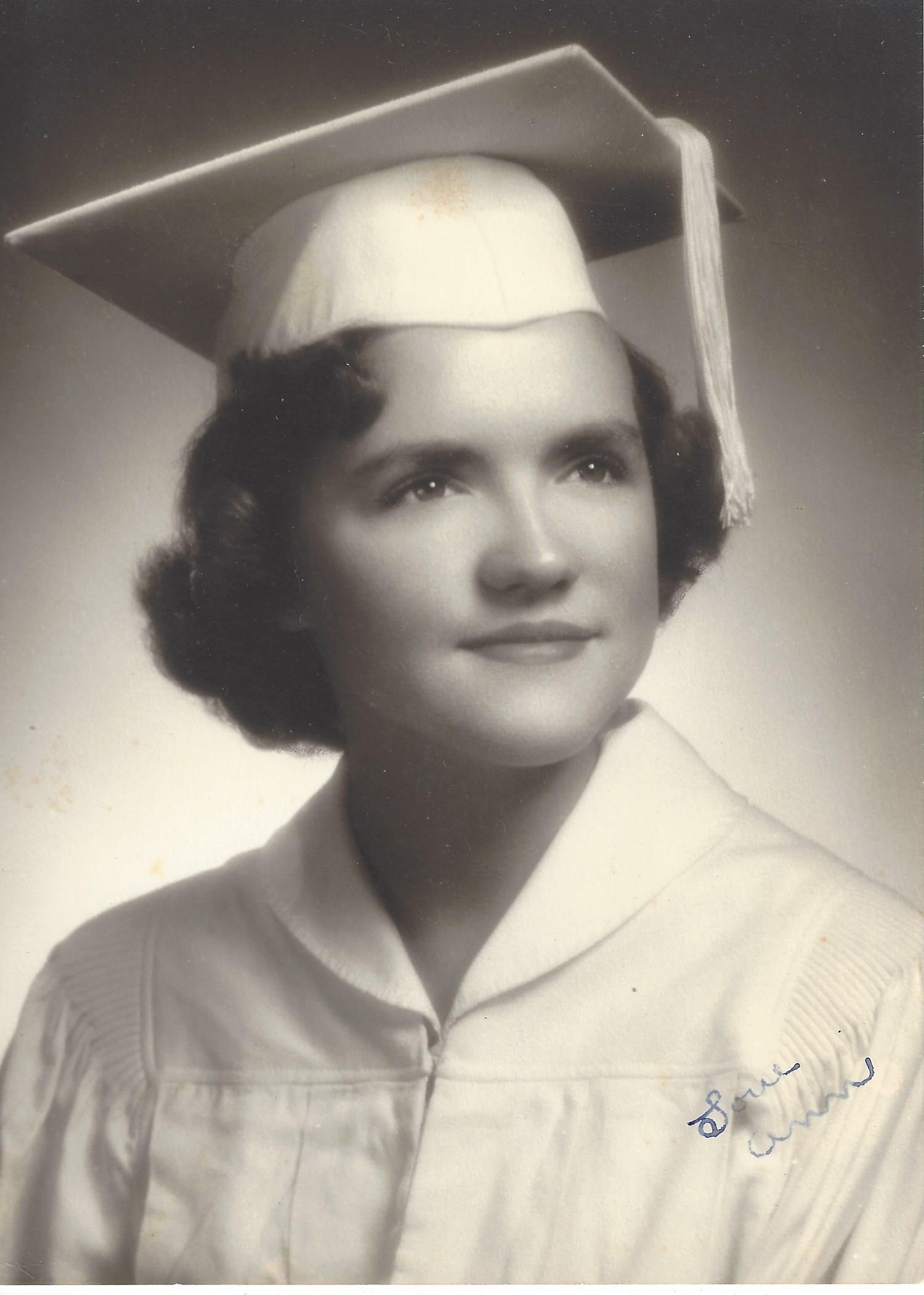 Ann Maudine graduation portrait