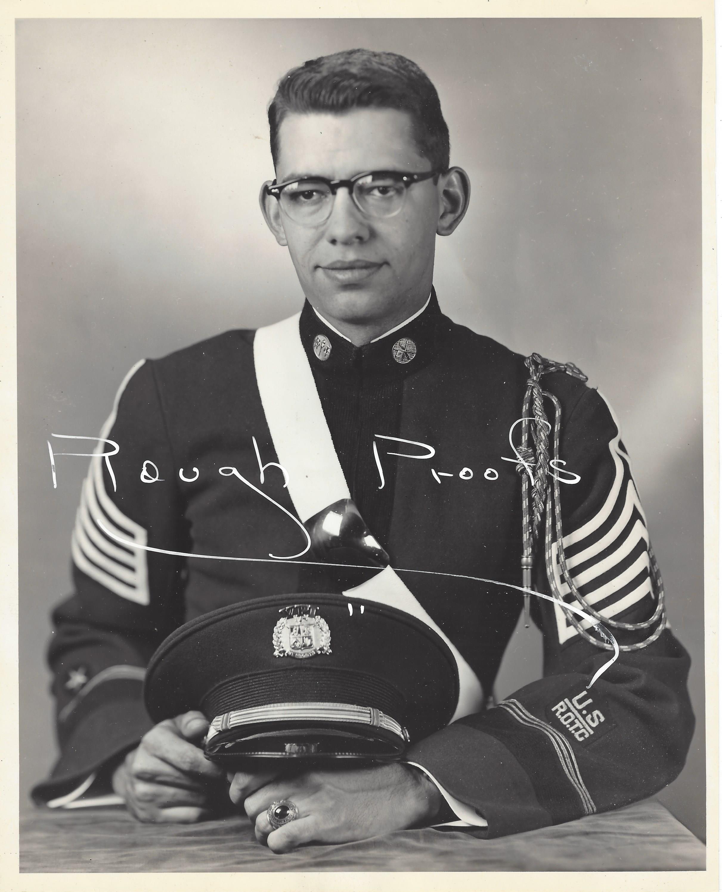 Bill Gabriel VPI ROTC formal portrait
