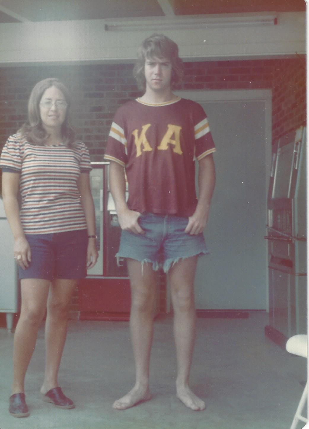 Diane in college years