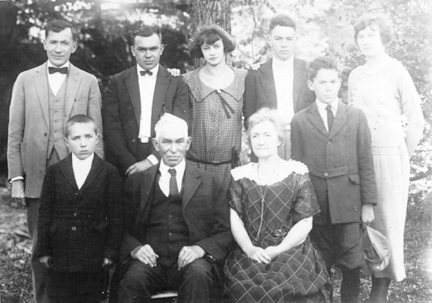 The Hickman family, 1922