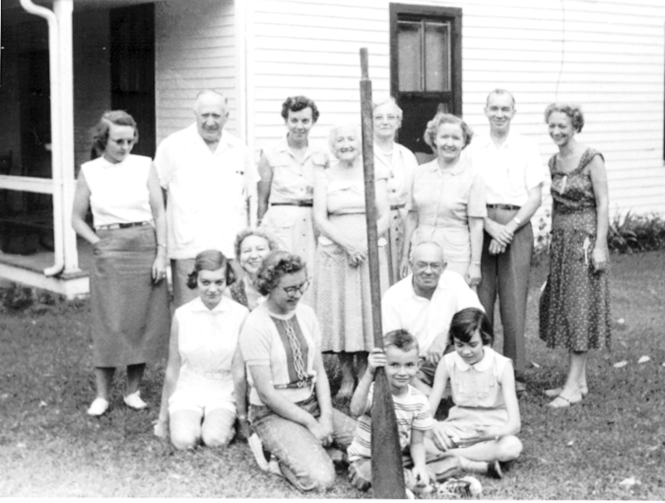 Hickman family reunion, 1953