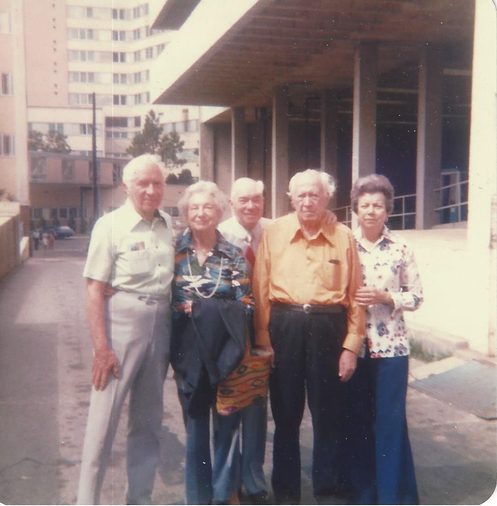 Virge, Roger and Clare Hickman