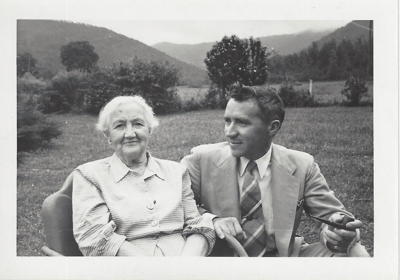 Harry with mother Ollie at Back Creek