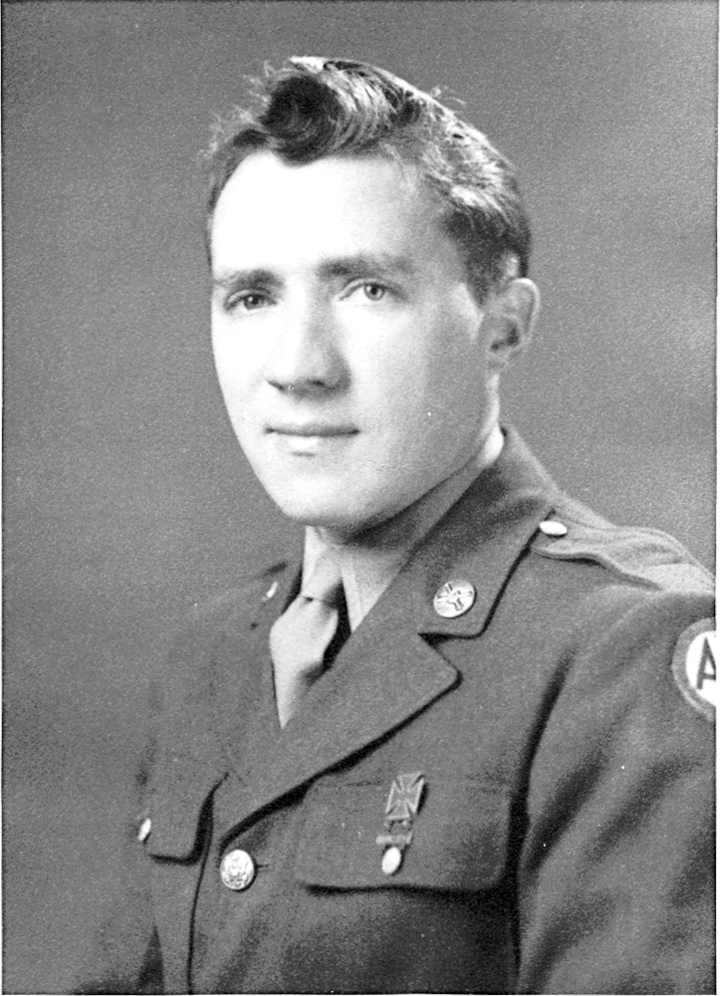 Harry Hickman WWII portrait, 1943
