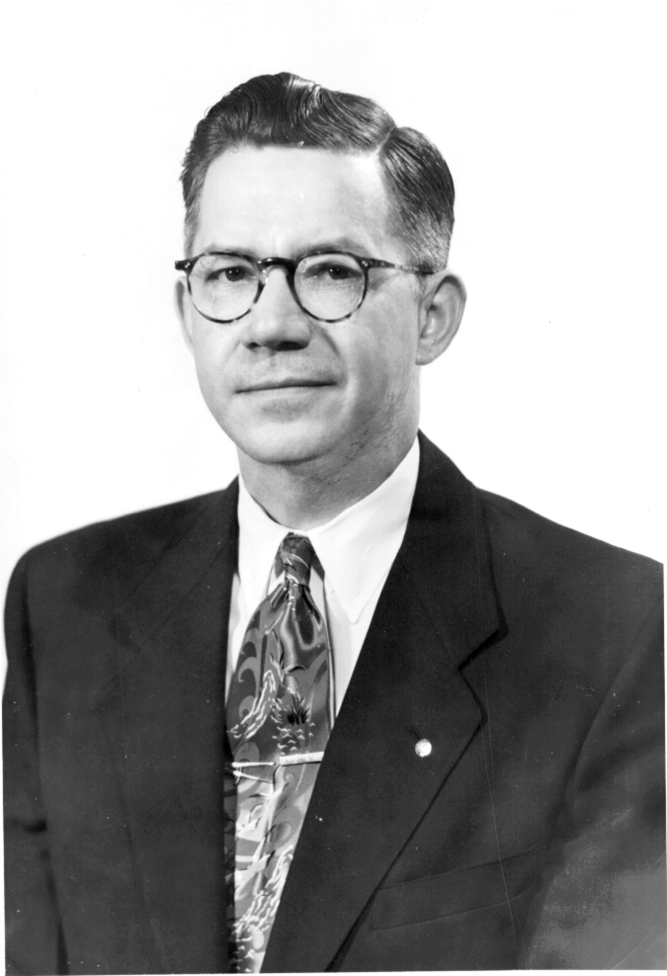 Julian Kenneth Hickman, professional portrait, 1951