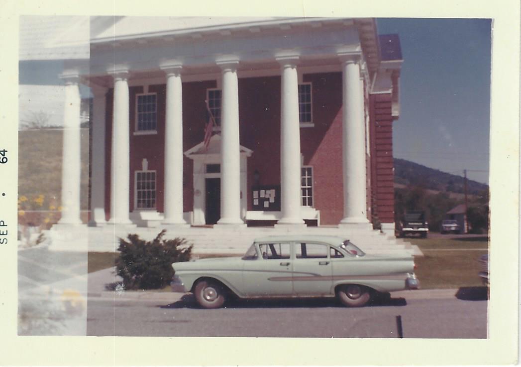 Bath County Courthouse, September 1964