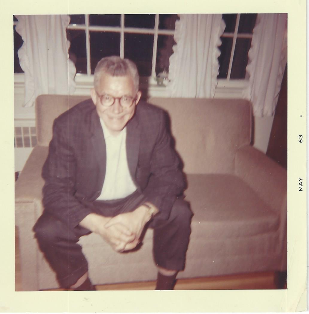 Julian at home, May 1963