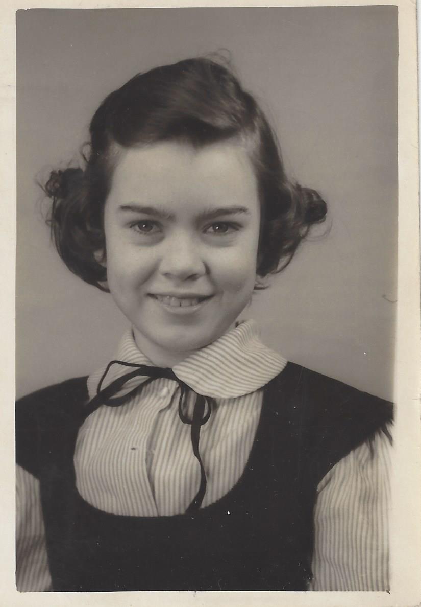 Kathleen as a school girl