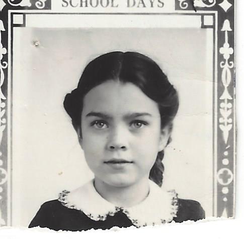 Young Kathleen, School Days portrait