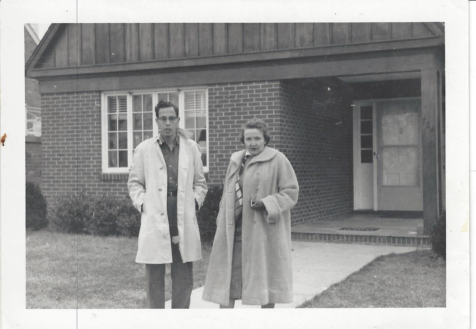 Julian and Neva at their Harrisonburg home