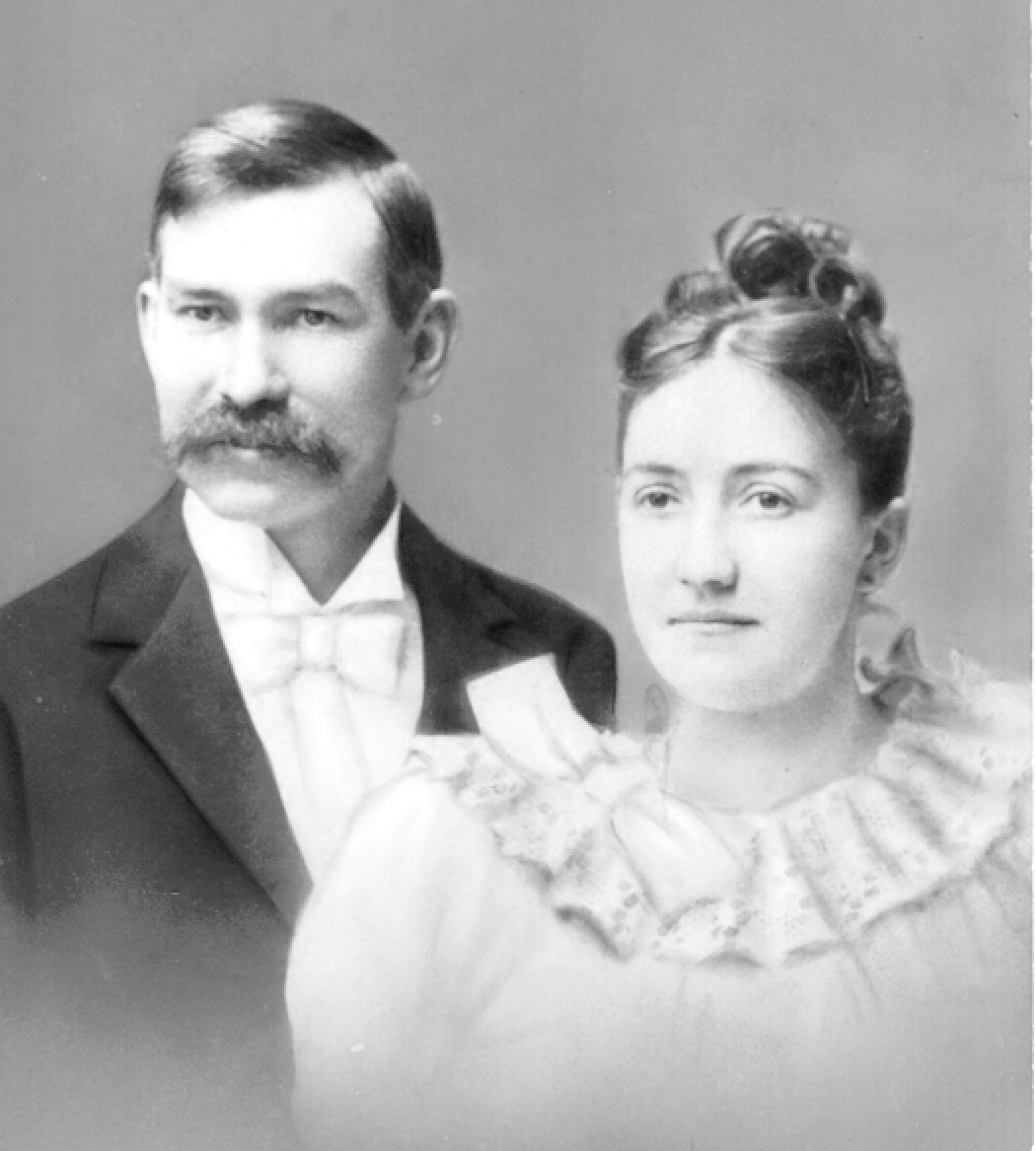 Peter and Ollie, wedding year 1895