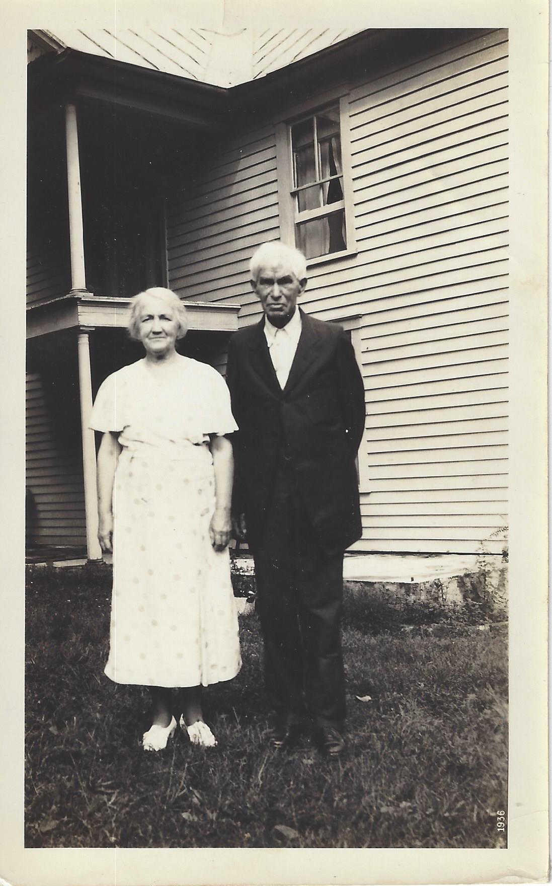 Peter and Ollie at Sunrise, formal portrait
