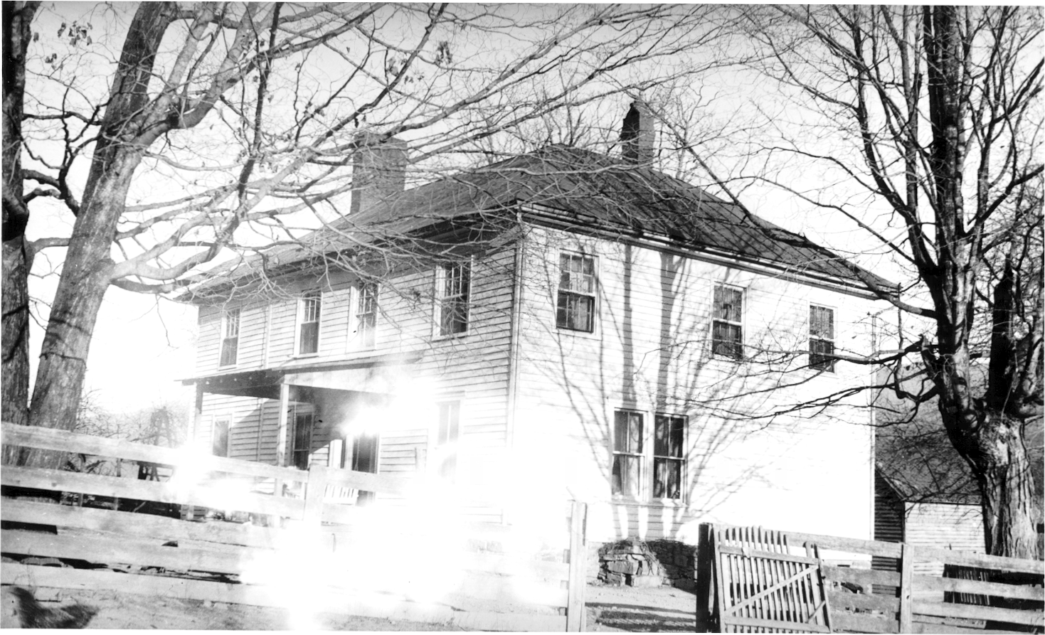 The Sunrise house on Back Creek